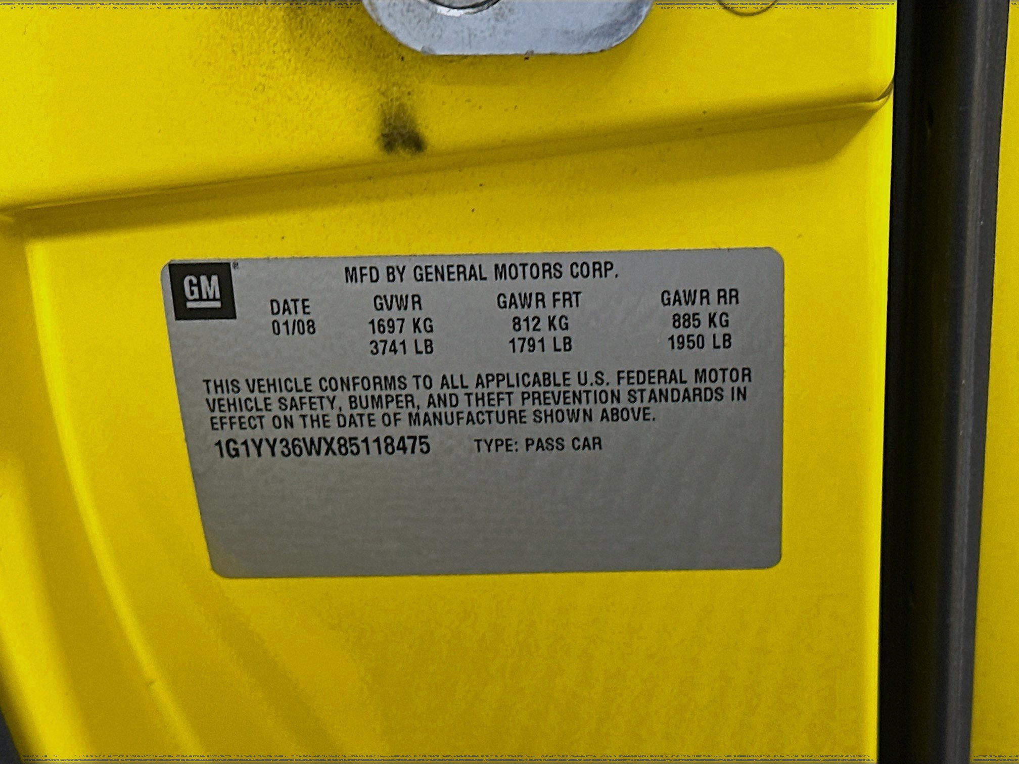 Used 2008 Chevrolet Corvette Convertible w/ Preferred Equipment Group image 12