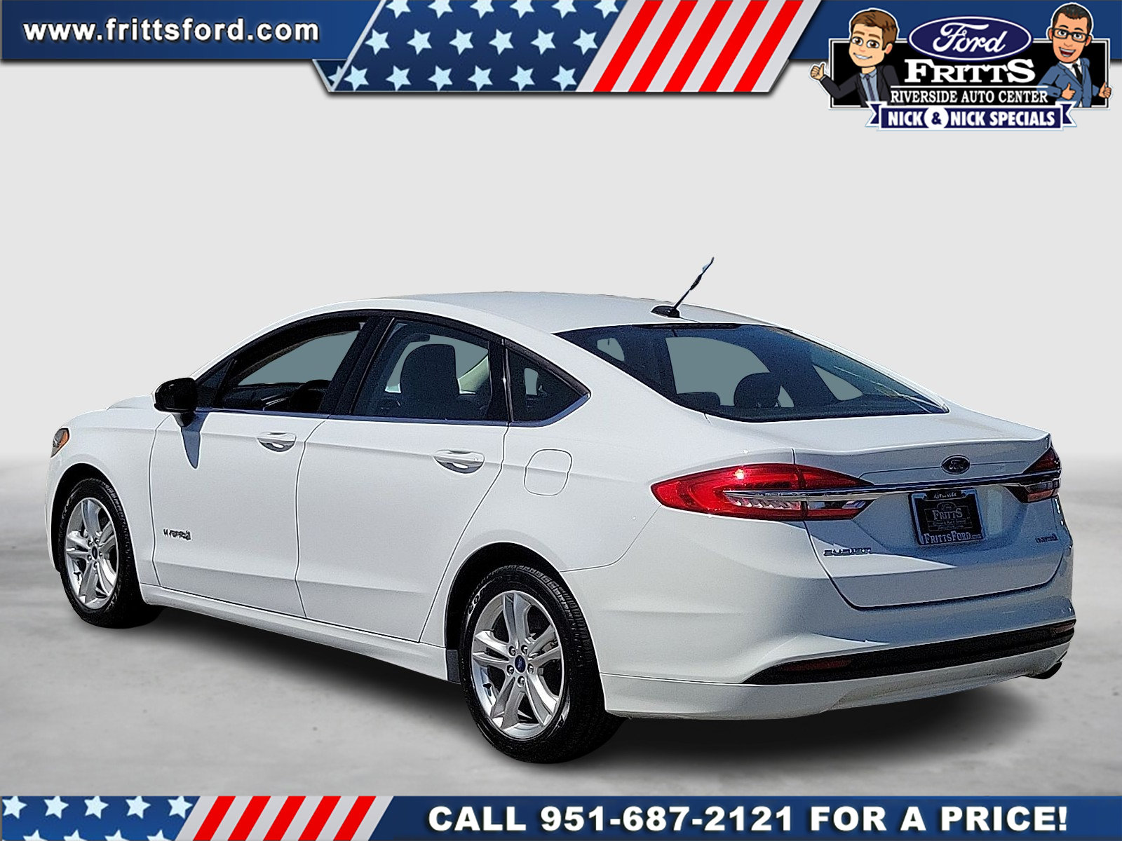Certified 2018 Ford Fusion S FWD image 3