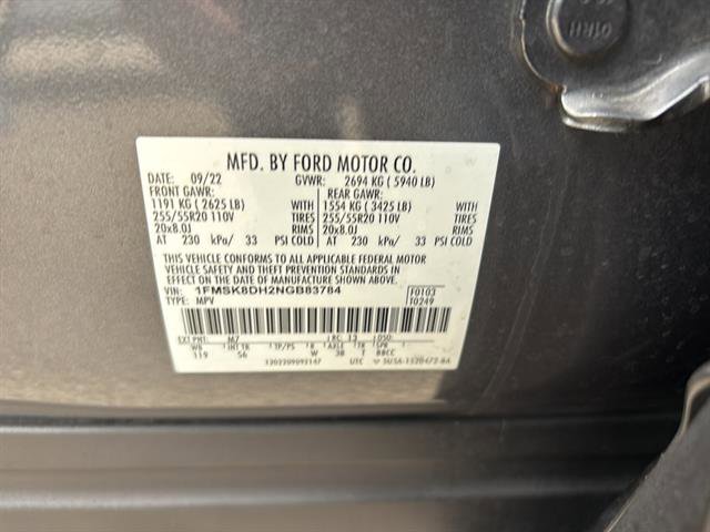 Certified 2022 Ford Explorer XLT w/ Equipment Group 202A AWD/4WD image 21