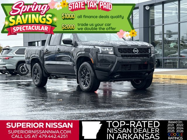 New 2026 Nissan Frontier SV w/ All-Weather Content Package