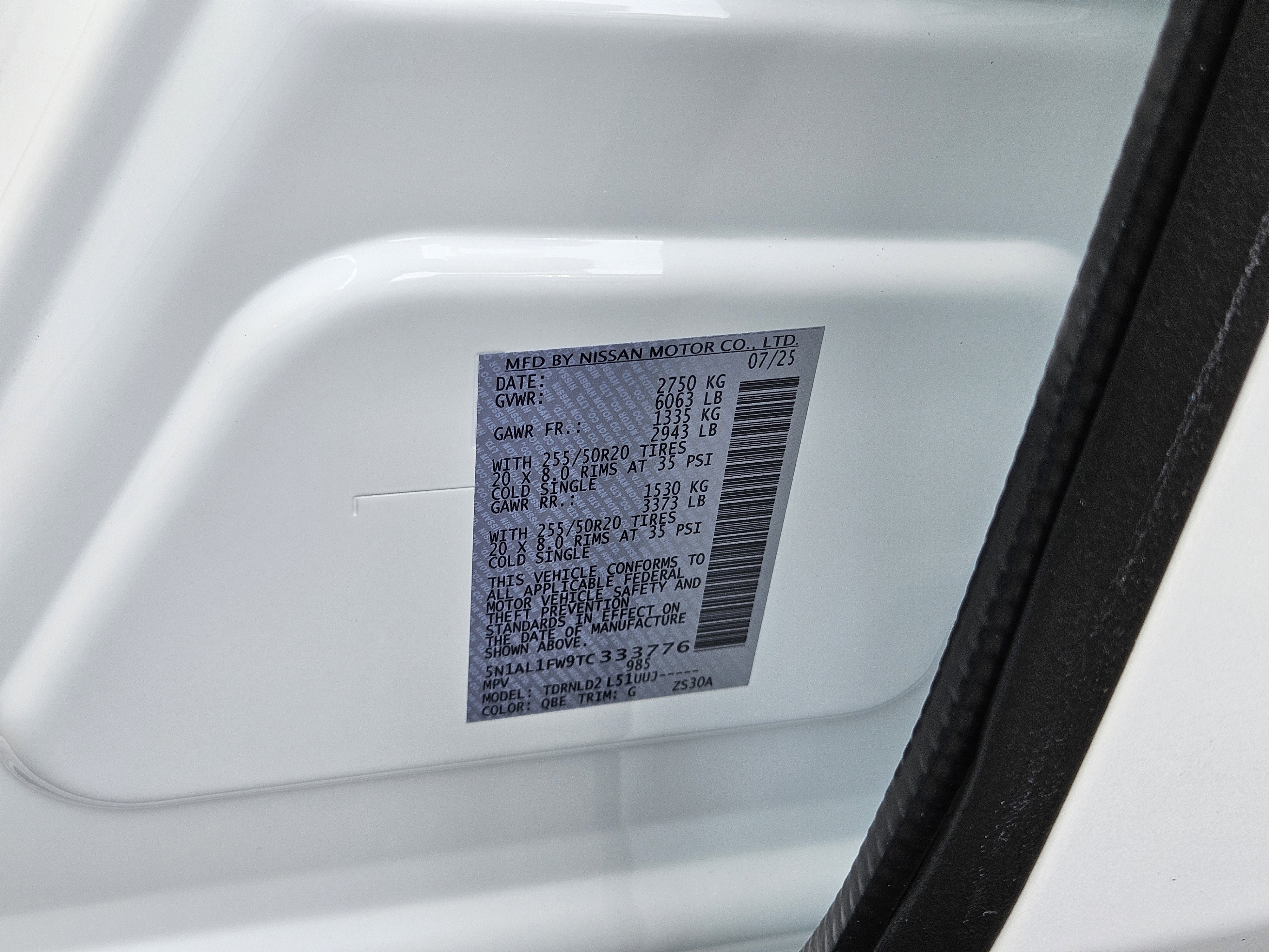 New 2026 INFINITI QX60 Luxe w/ Dark Cargo Package image 37