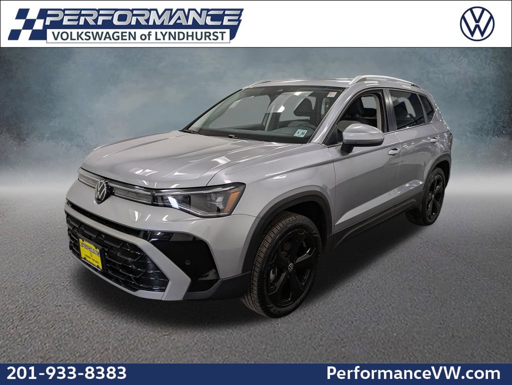 Used 2025 Volkswagen Taos SEL w/ Black Wheel Plus Package AWD/4WD image 1