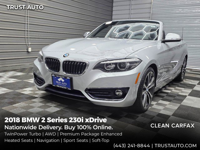 Used 2018 BMW 230i xDrive Convertible