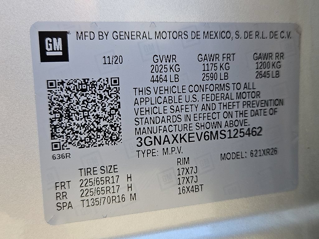 Used 2021 Chevrolet Equinox LT FWD image 29