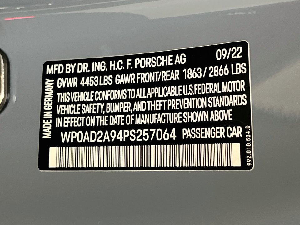 Certified 2023 Porsche 911 Turbo S AWD/4WD image 33