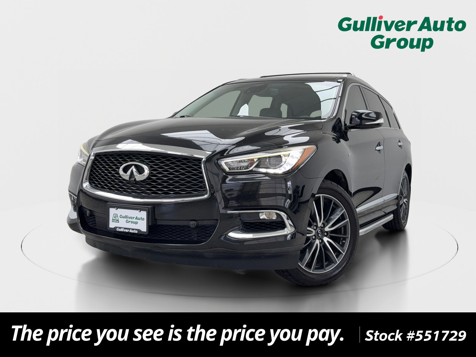 Used 2017 INFINITI QX60 FWD w/ Deluxe Technology Package