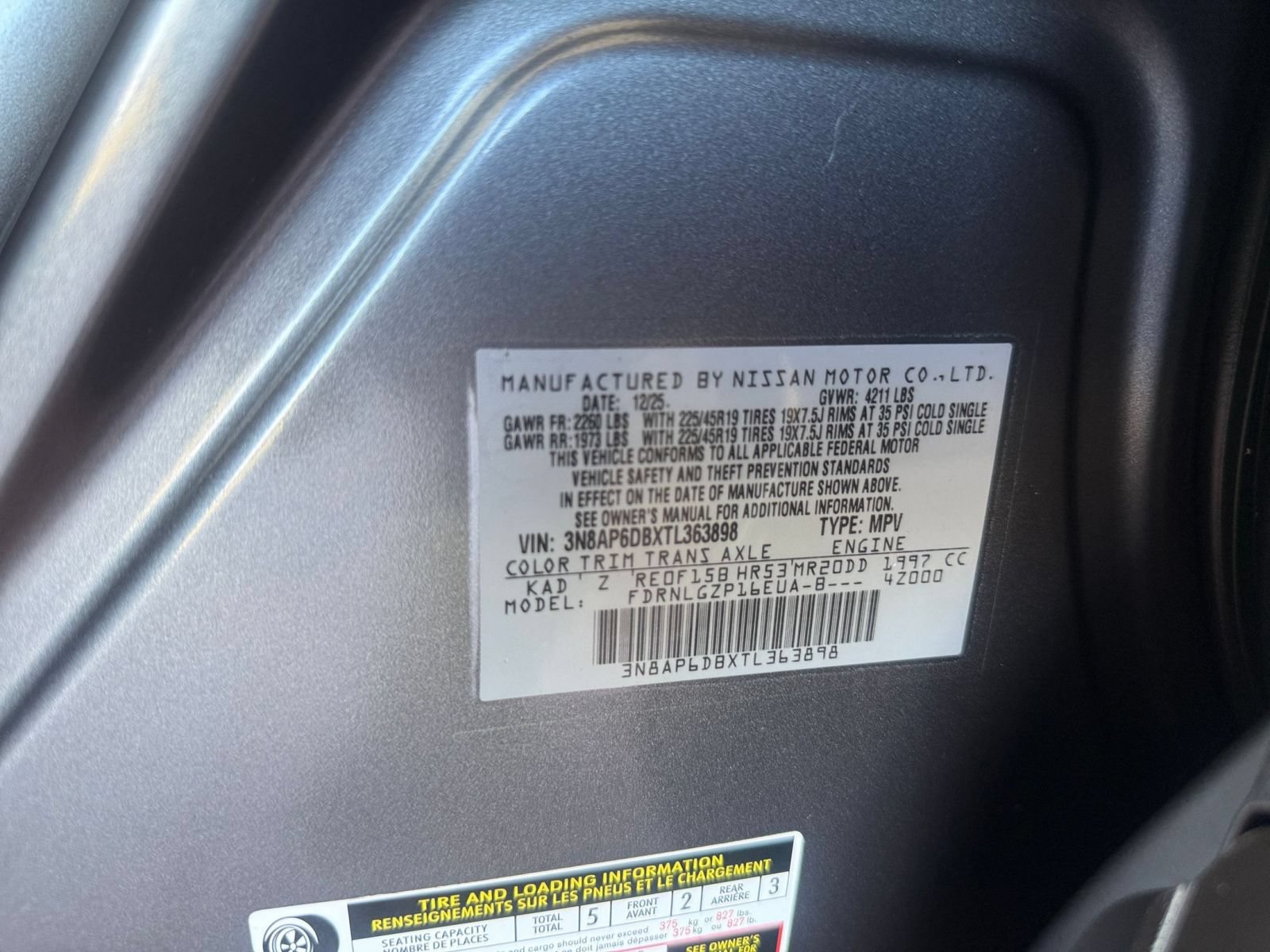 Used 2026 Nissan Kicks SR AWD/4WD image 27