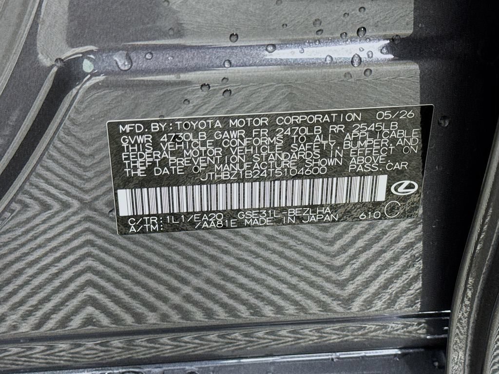 New 2026 Lexus IS 350 F Sport RWD image 24