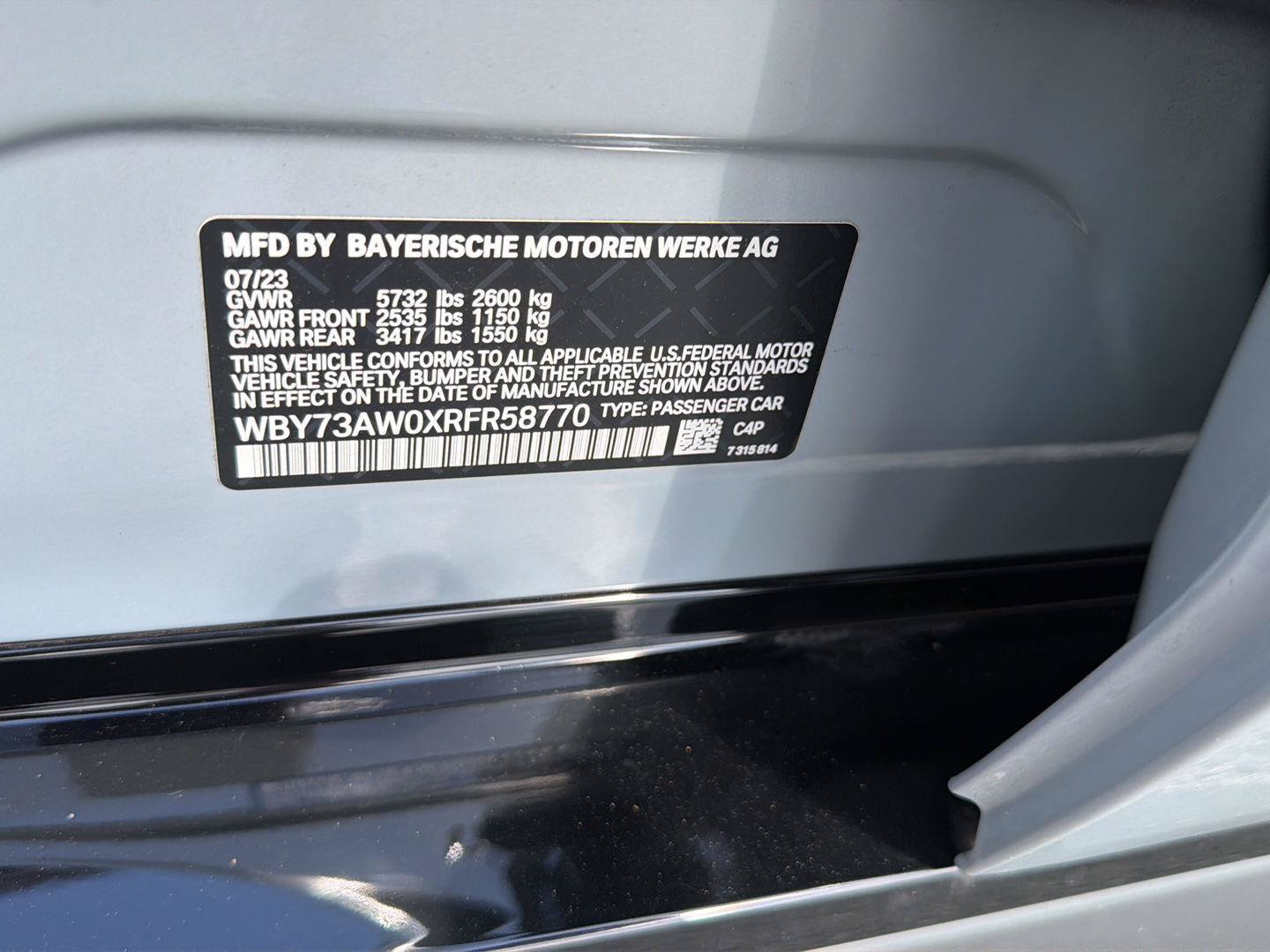 Used 2024 BMW i4 eDrive40 w/ M Sport Package RWD image 41