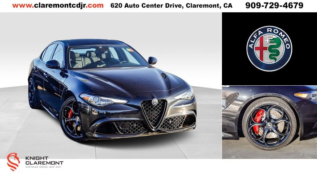Used 2022 Alfa Romeo Giulia Quadrifoglio w/ Active Assist Plus Package