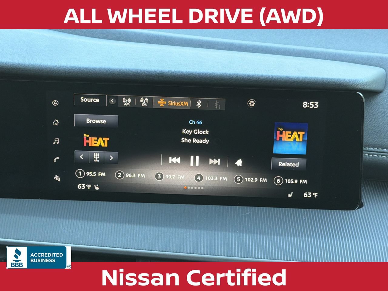 Used 2025 Nissan Murano SV w/ Cargo Package AWD/4WD image 3