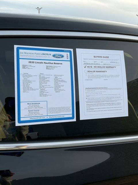 Used 2020 Lincoln Nautilus Reserve image 5