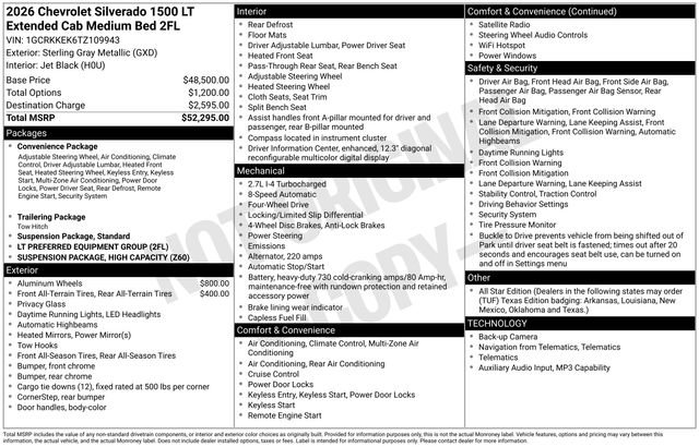 New 2026 Chevrolet Silverado 1500 LT image 5