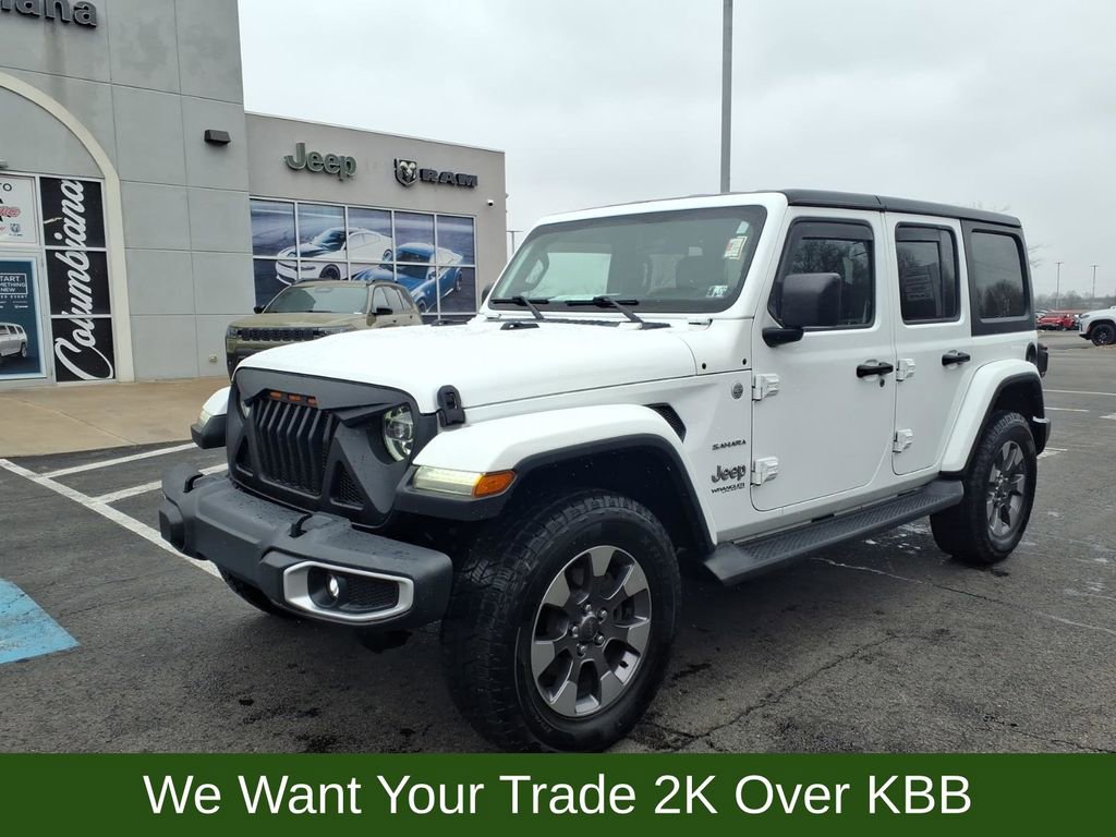 Used 2018 Jeep Wrangler Unlimited Sahara image 2