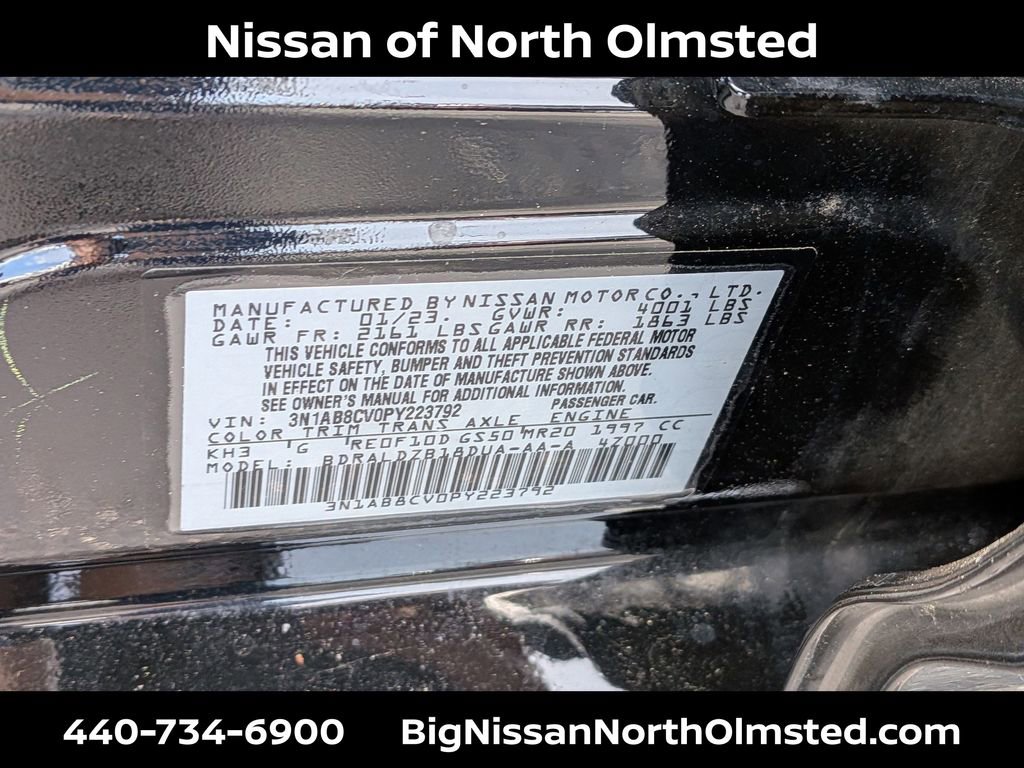 Certified 2023 Nissan Sentra SV w/ Trunk Package FWD image 31
