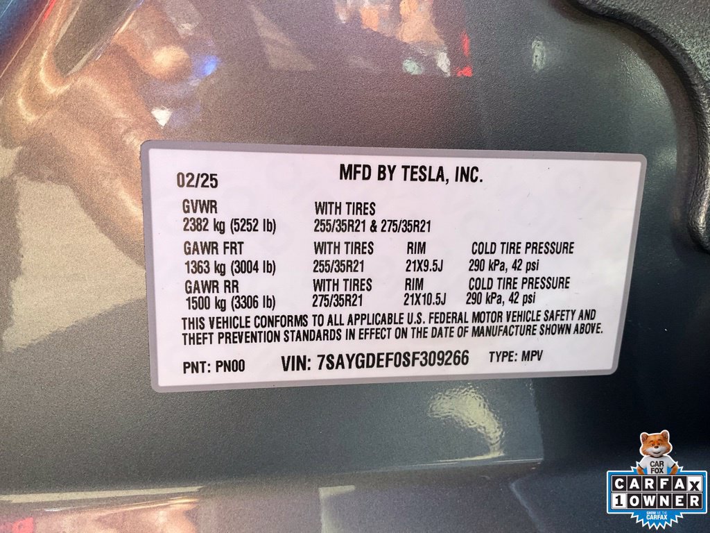 Used 2025 Tesla Model Y Performance AWD/4WD image 22