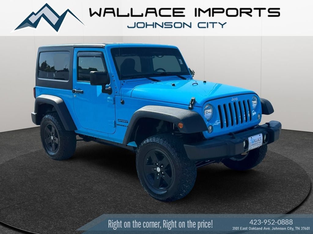 Used 2017 Jeep Wrangler Sport w/ Quick Order Package 24S AWD/4WD image 7