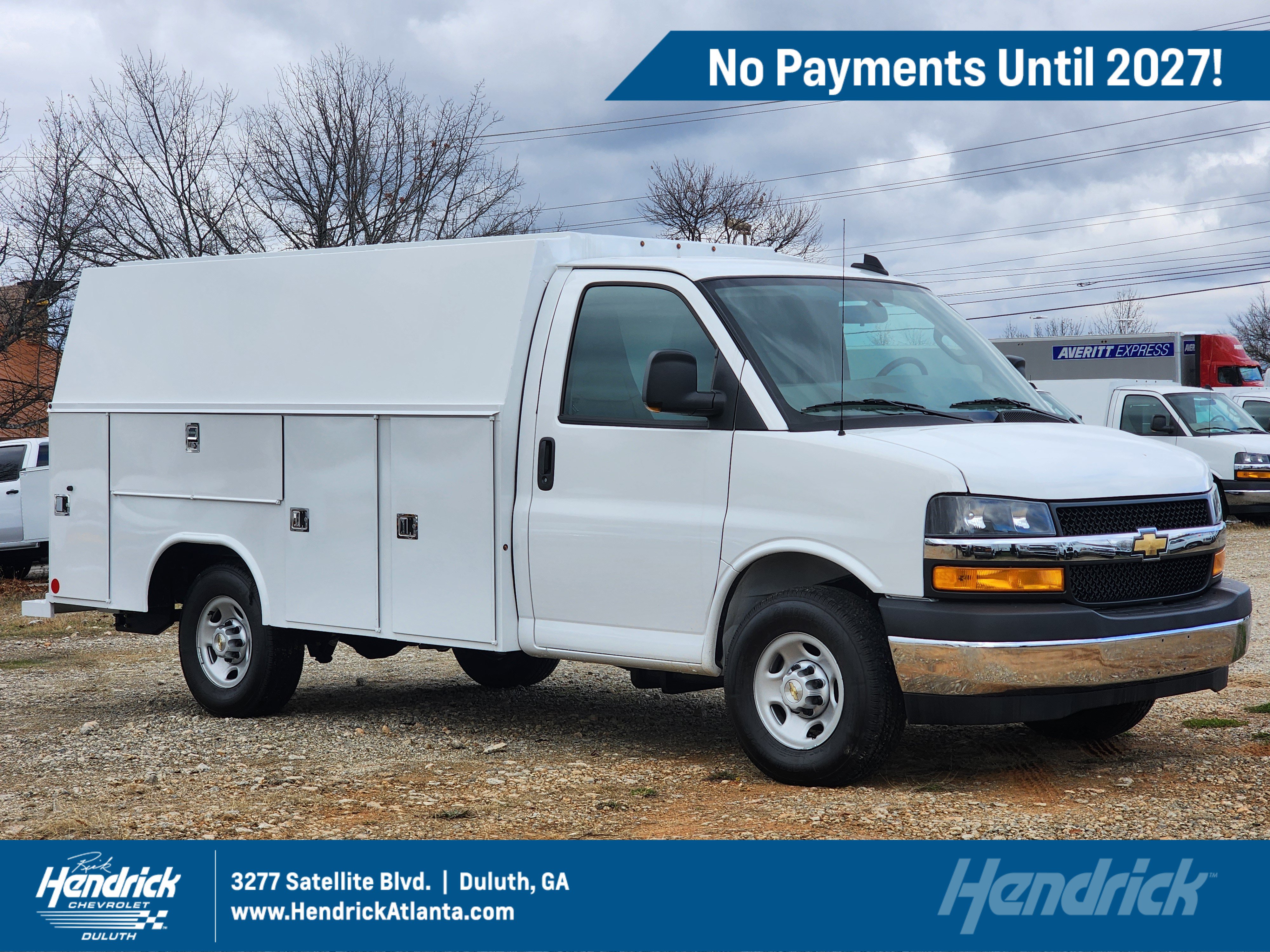 New 2025 Chevrolet Express 3500 w/ Power Convenience Package
