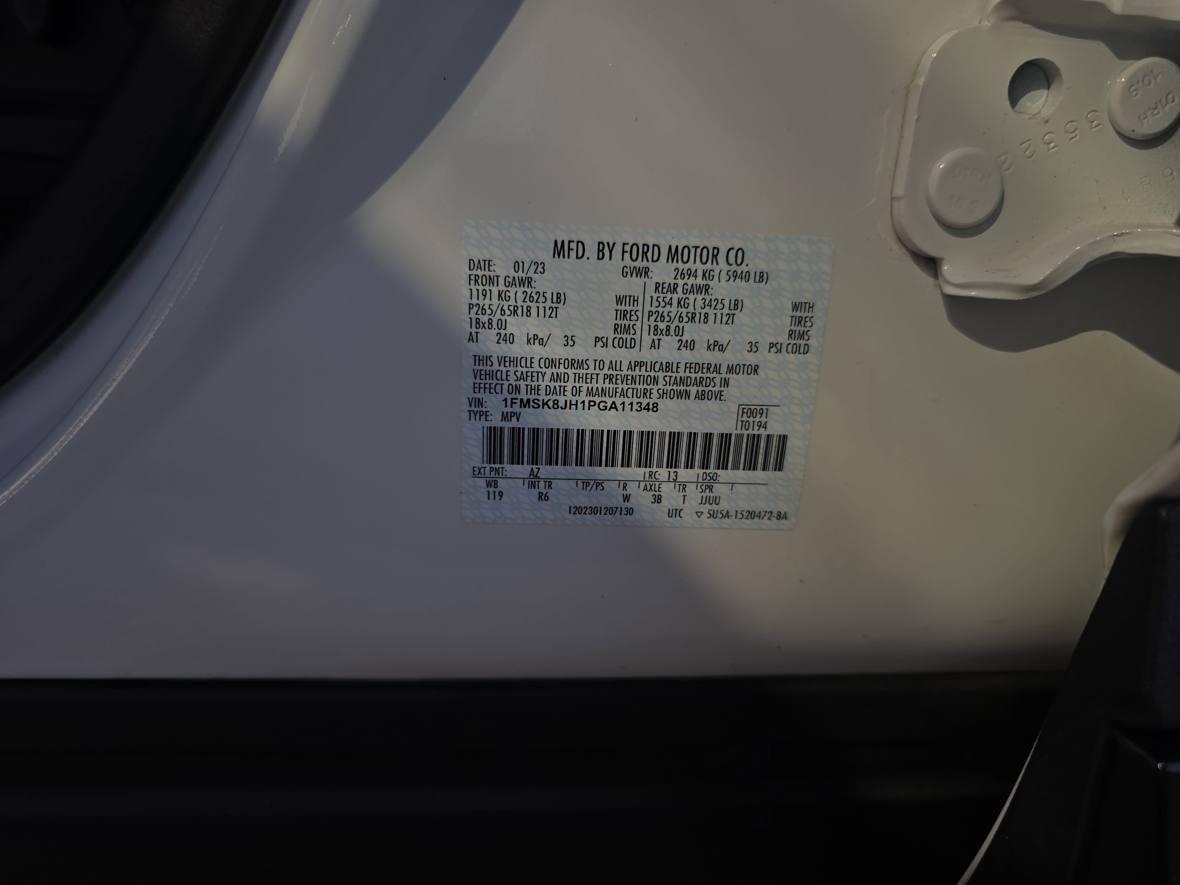 Used 2023 Ford Explorer Timberline image 35