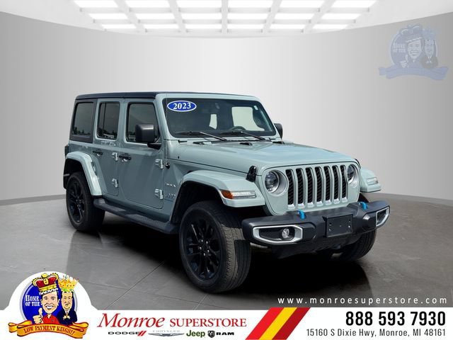 Certified 2023 Jeep Wrangler Unlimited Sahara AWD/4WD image 1