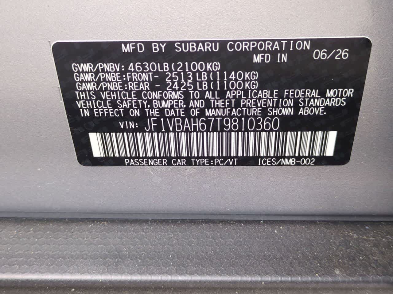 New 2026 Subaru WRX Premium AWD/4WD image 35
