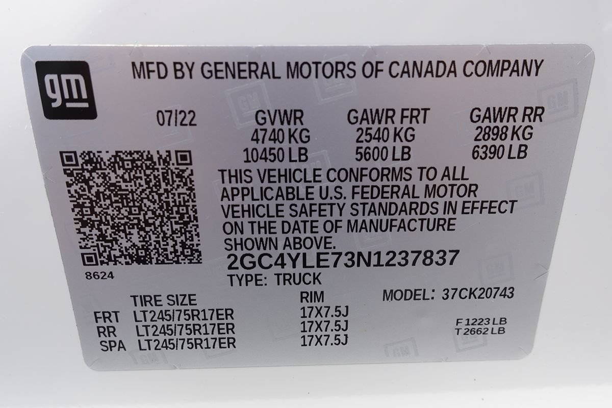 Used 2022 Chevrolet Silverado 2500 W/T w/ WT Convenience Package AWD/4WD image 58