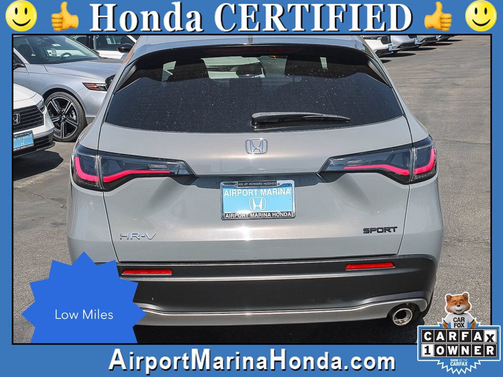 Certified 2024 Honda HR-V Sport image 9