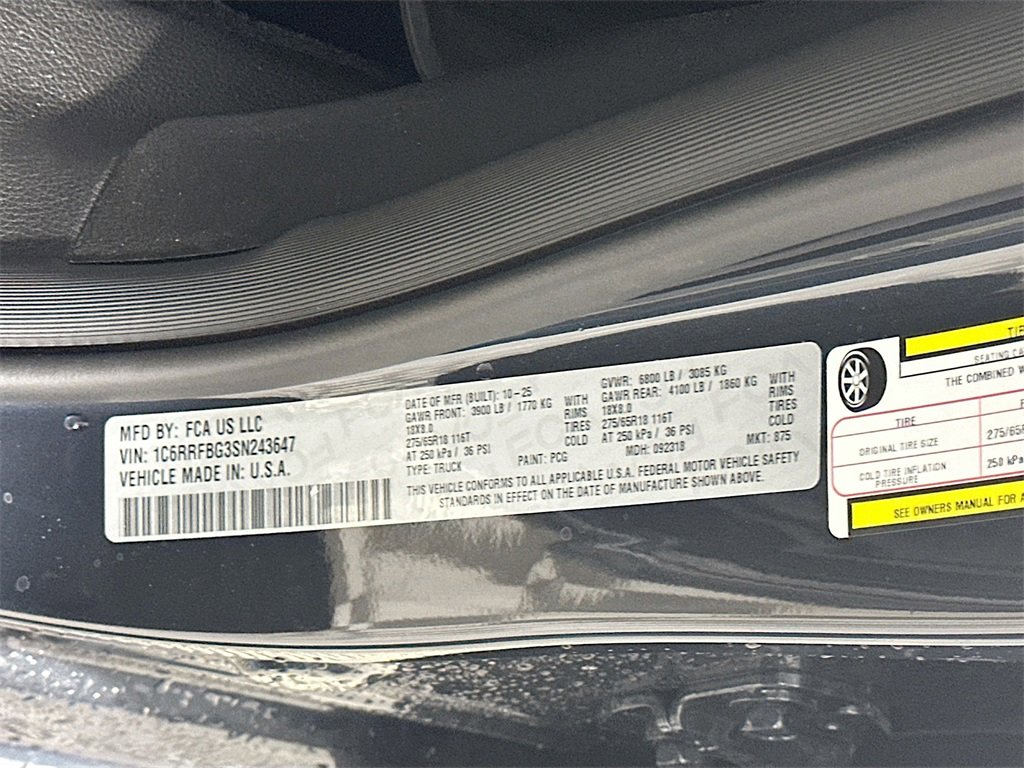 New 2025 RAM 1500 Big Horn image 19