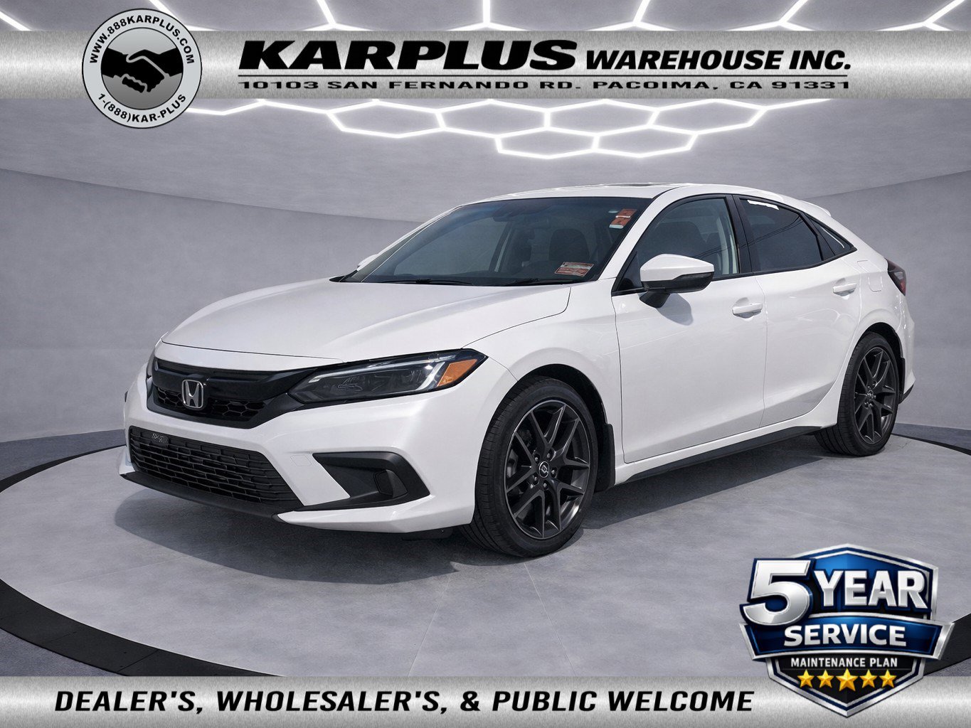 Used 2022 Honda Civic Sport Touring image 1