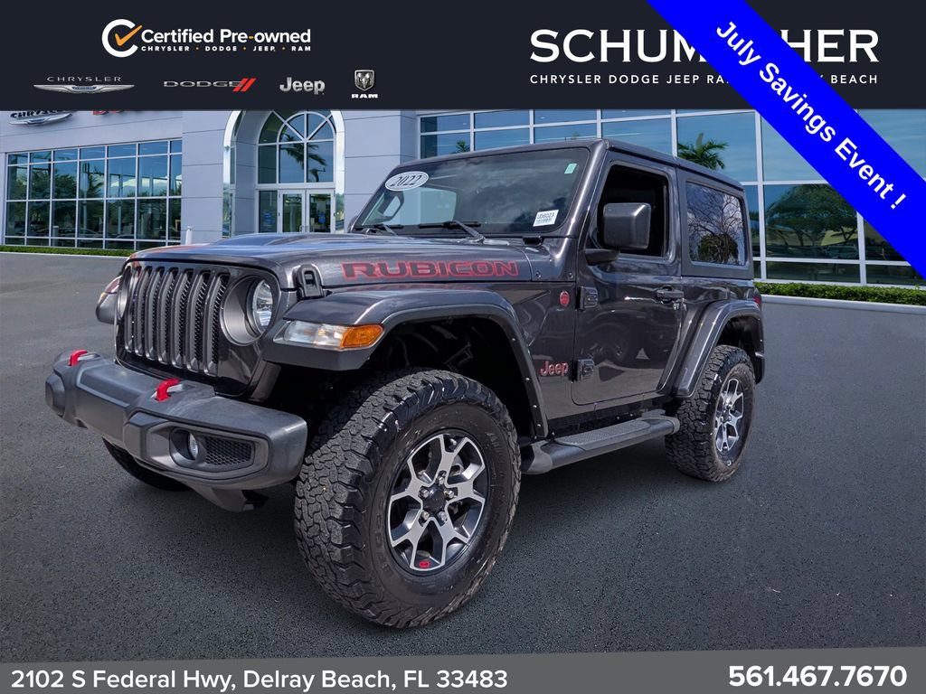 Used 2022 Jeep Wrangler Rubicon AWD/4WD image 3