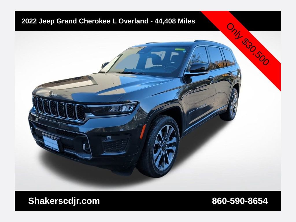 Used 2022 Jeep Grand Cherokee L Overland w/ Luxury Tech Group IV image 1