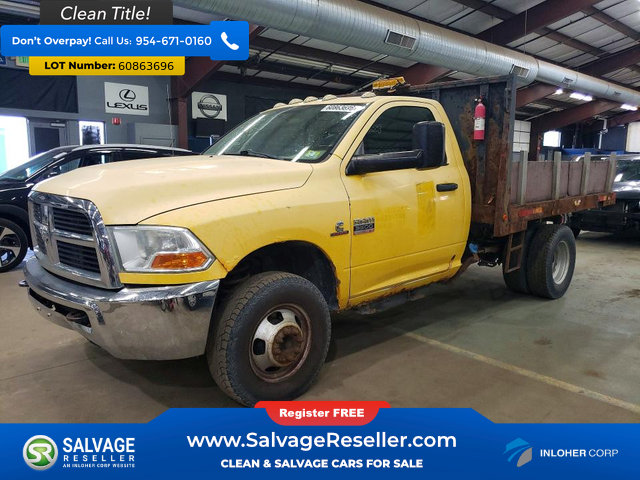 Used 2011 RAM 3500 ST w/ HD Snow Plow Prep Group AWD/4WD image 1