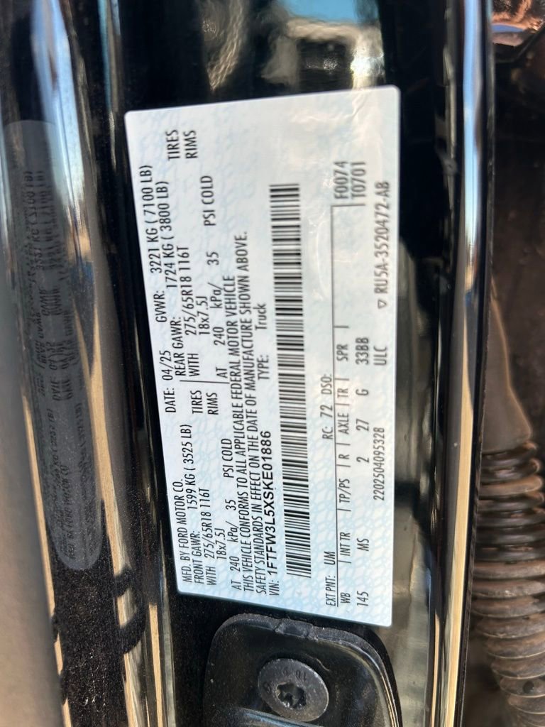 Used 2025 Ford F150 XLT w/ Equipment Group 301A Standard image 10