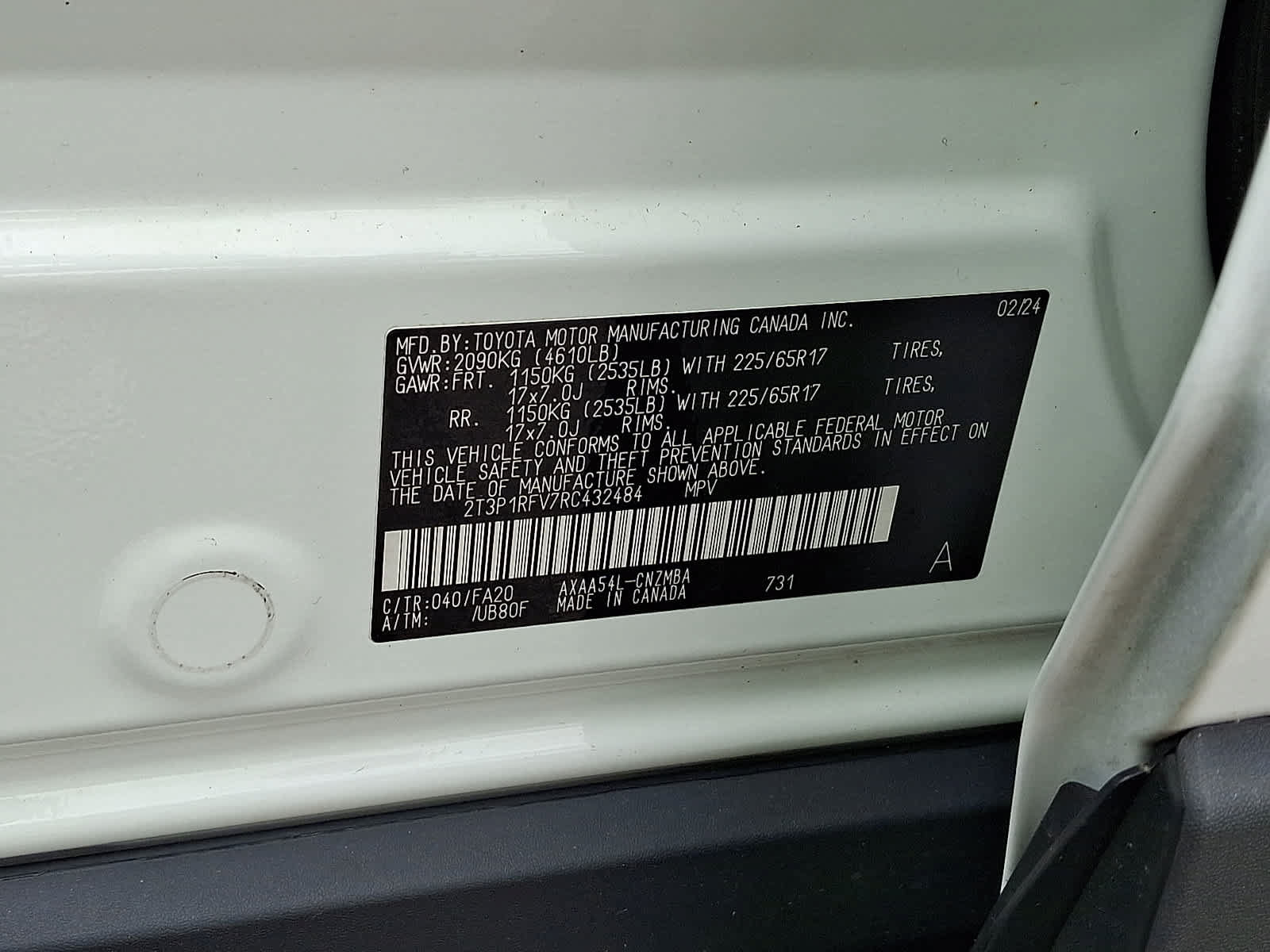 Certified 2024 Toyota RAV4 XLE AWD/4WD image 29