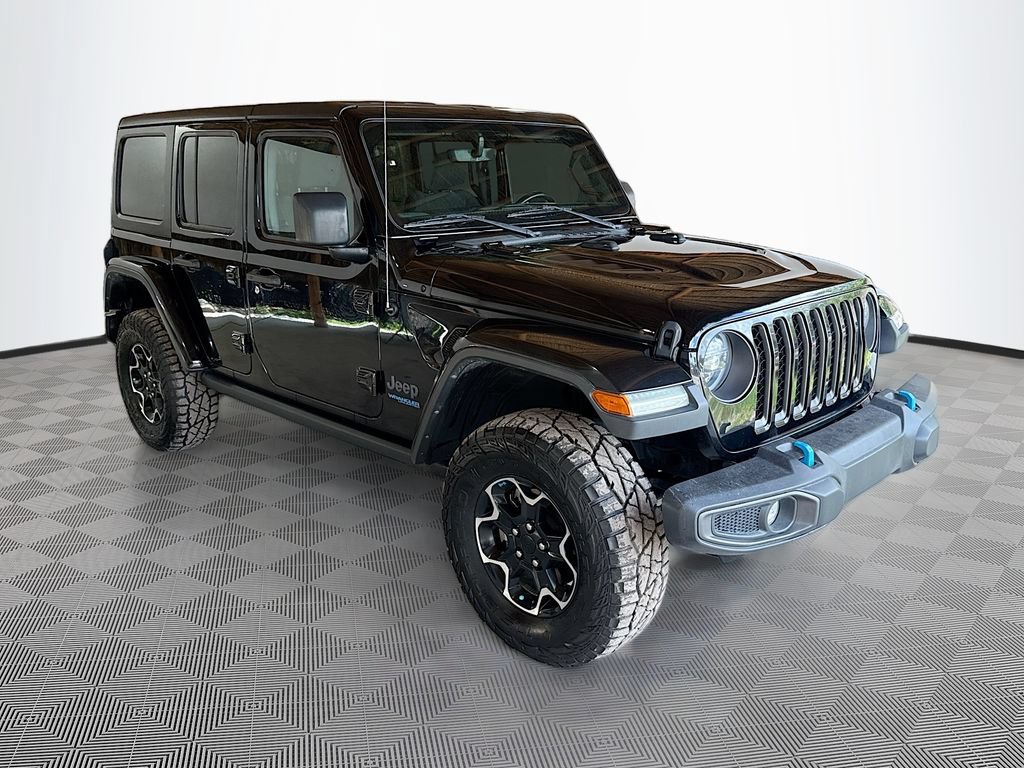 Used 2022 Jeep Wrangler Unlimited Rubicon 4xe AWD/4WD image 4