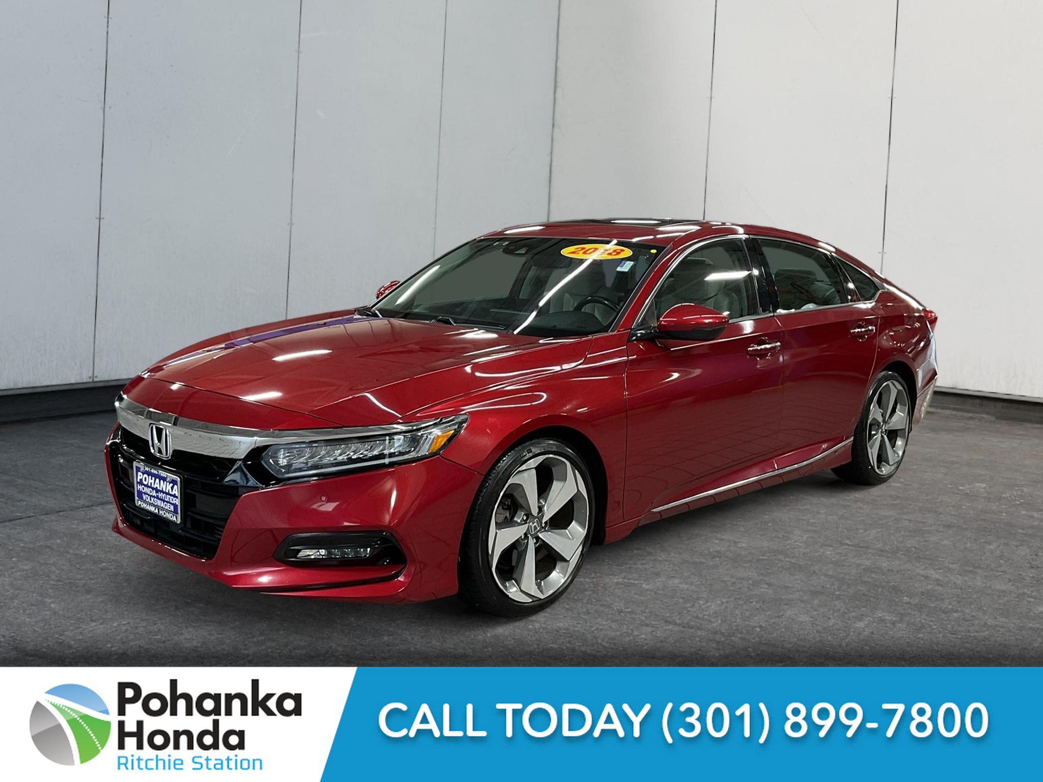 Certified 2018 Honda Accord Touring