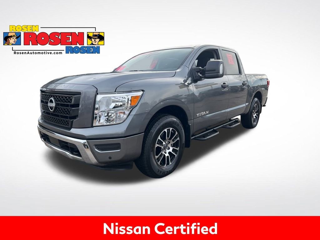 Certified 2024 Nissan Titan SV w/ SV Convenience Package image 1