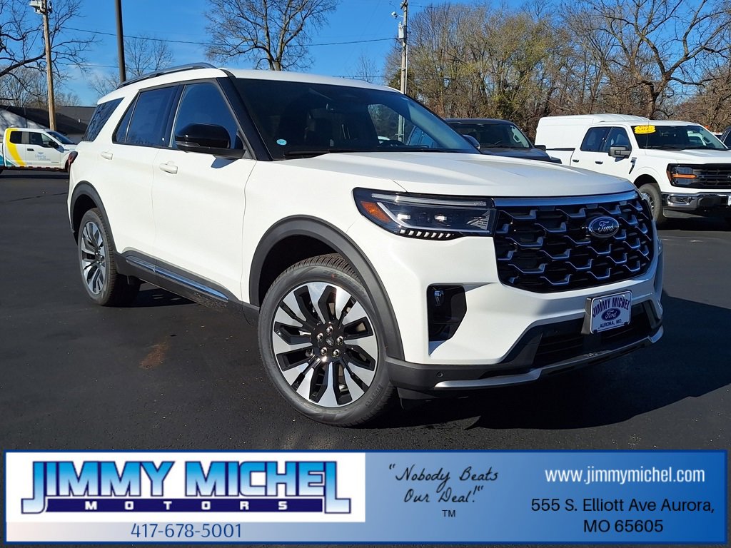 New 2026 Ford Explorer Platinum w/ LUX Leather Package