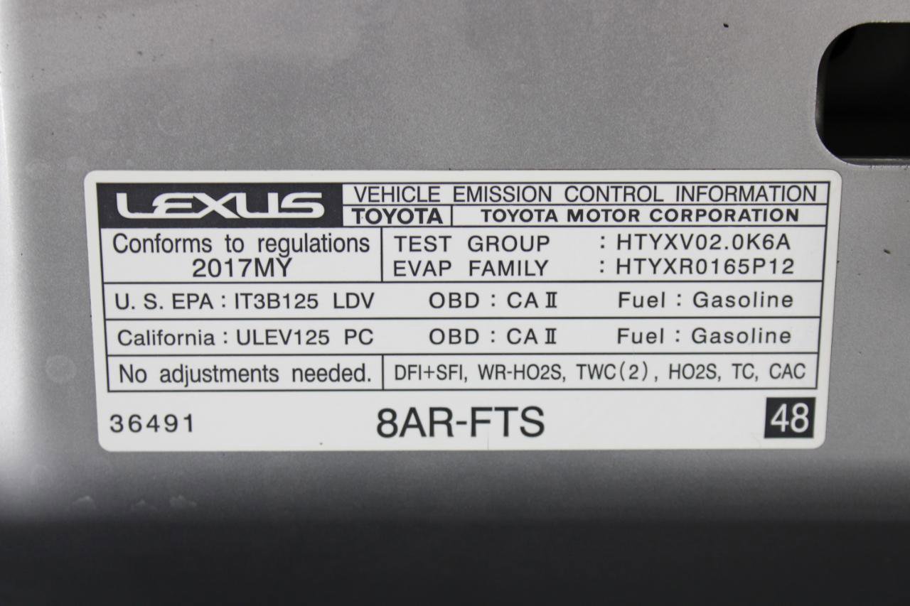 Used 2017 Lexus IS 200t w/ Navigation System Package RWD image 81