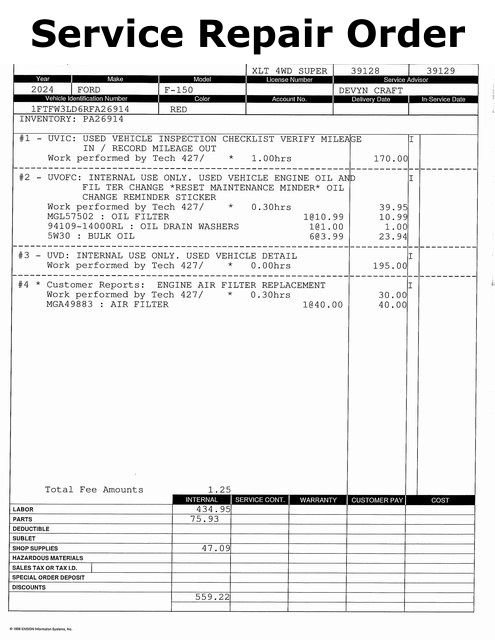 Used 2024 Ford F150 XLT w/ Equipment Group 302A MID image 13