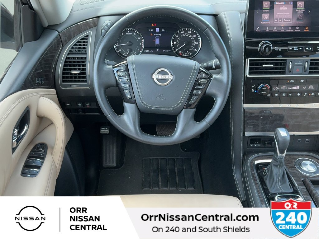 Used 2024 Nissan Armada Platinum w/ Captain's Chairs Package RWD image 14