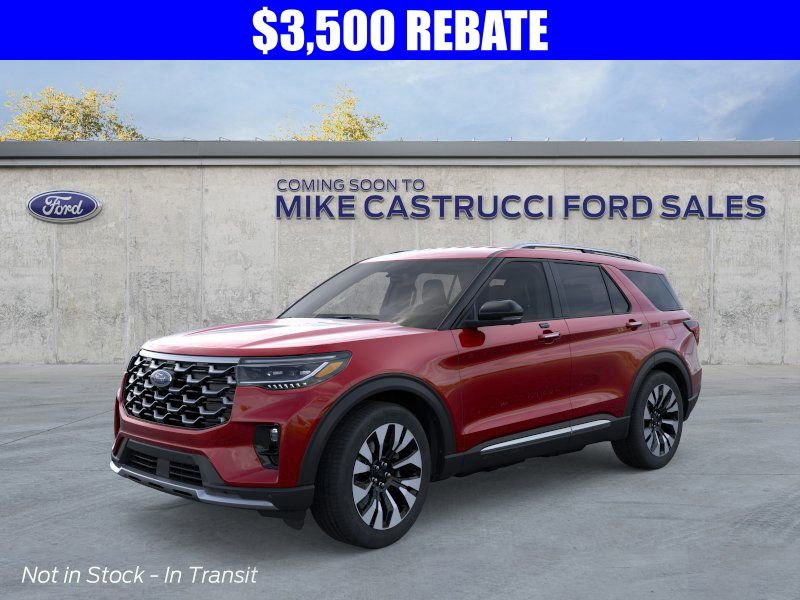 New 2026 Ford Explorer Platinum