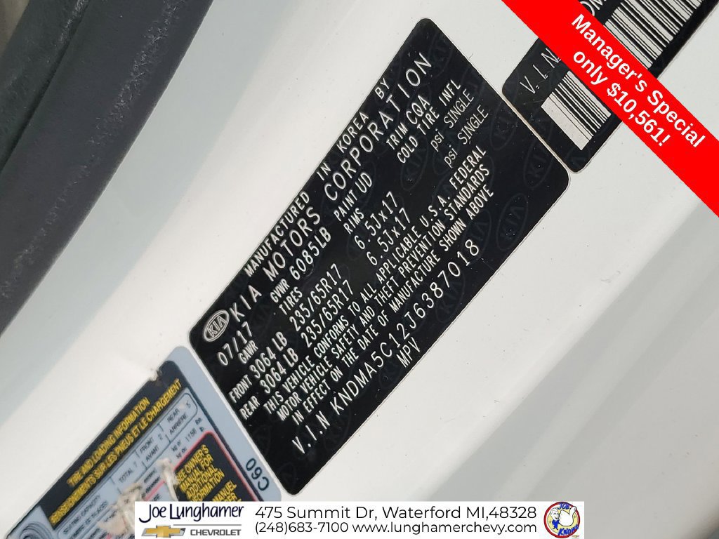 Used 2018 Kia Sedona L FWD image 31