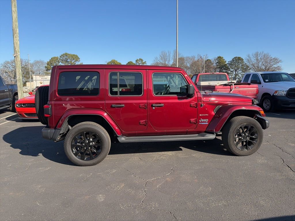 Used 2021 Jeep Wrangler Unlimited Sahara 4xe w/ Cold Weather Group image 8