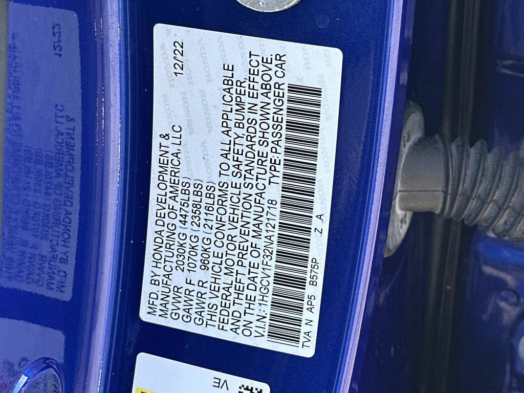 Used 2022 Honda Accord Sport image 31