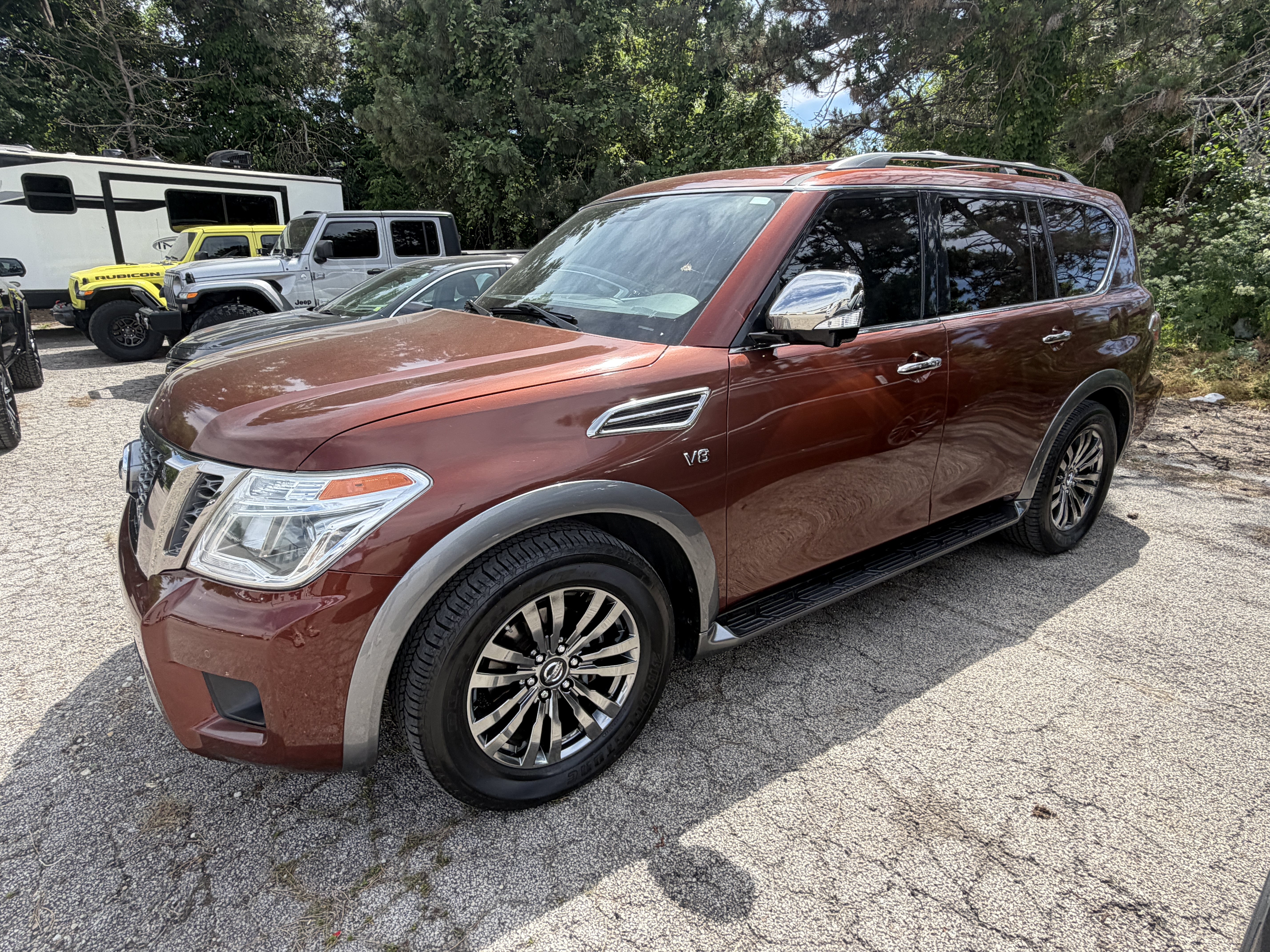 Used 2018 Nissan Armada Platinum w/ Captain Seat Package RWD image 14