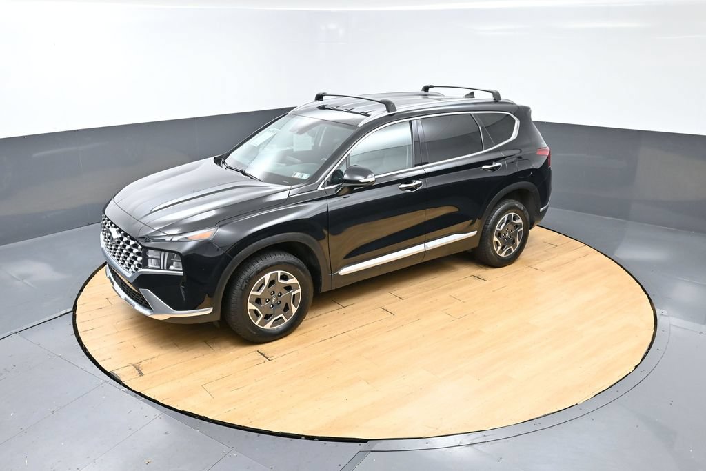 Used 2021 Hyundai Santa Fe Blue w/ Cargo Package AWD/4WD image 3
