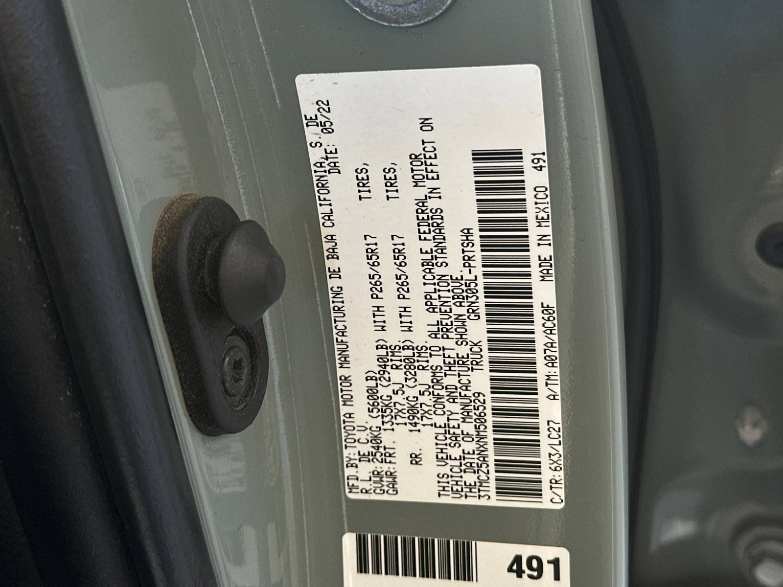 Used 2022 Toyota Tacoma TRD Sport image 28