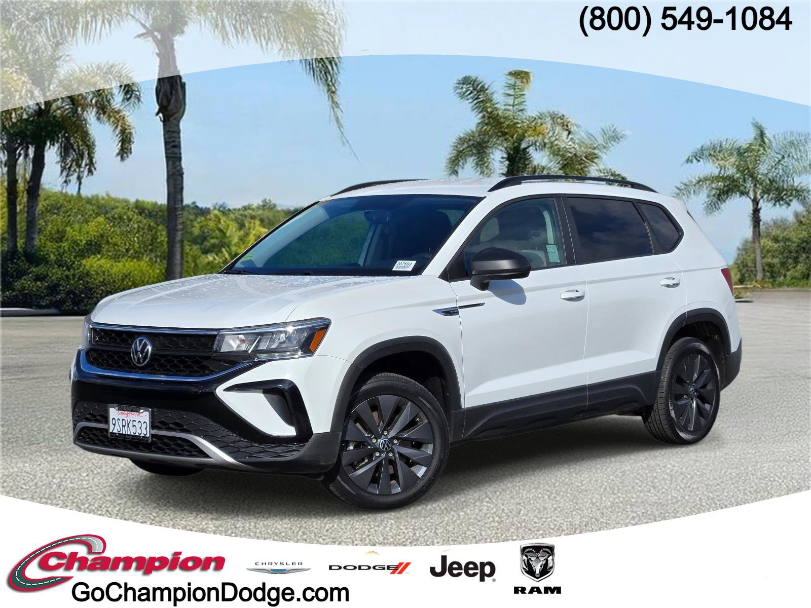Used 2022 Volkswagen Taos S FWD image 1