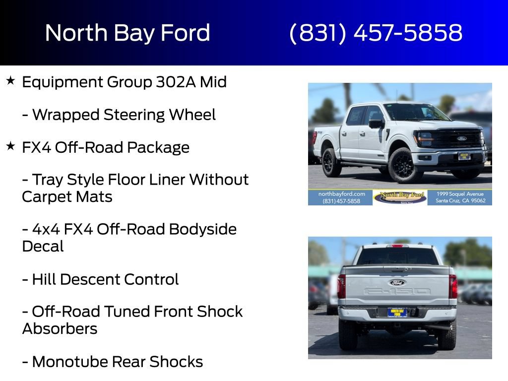 New 2026 Ford F150 XLT w/ Equipment Group 302A MID AWD/4WD image 16